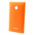 Cover posteriore Orange effetto lucido per Microsoft Lumia 435 e 532