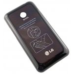 ACGA0046202 Cover batteria nero per LG Mobile LG-E720 Optimus Chic