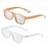 Occhiali passivi 3D bianco-orange AG-F200
