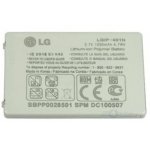 SBPP0028501 Batteria LGIP-401N per LG Mobile LG-E720 Optimus Chic
