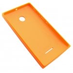 Cover posteriore Orange effetto lucido per Microsoft Lumia 435 e 532