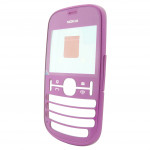 0259320 Cover anteriore pink per Nokia Asha 201