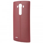 ACQ88373053 Cover batteria in pelle colore rosso rubino CPR-110 per LG Mobile LG-H815 G4
