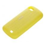 CC-1014Y Cover in silicone gialla per Nokia C3 Touch and Type