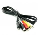 Audio-video cable for video camera