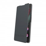 WKRAINLITEFLBK Custodia a libro nera per Wiko Rainbow Lite 3G